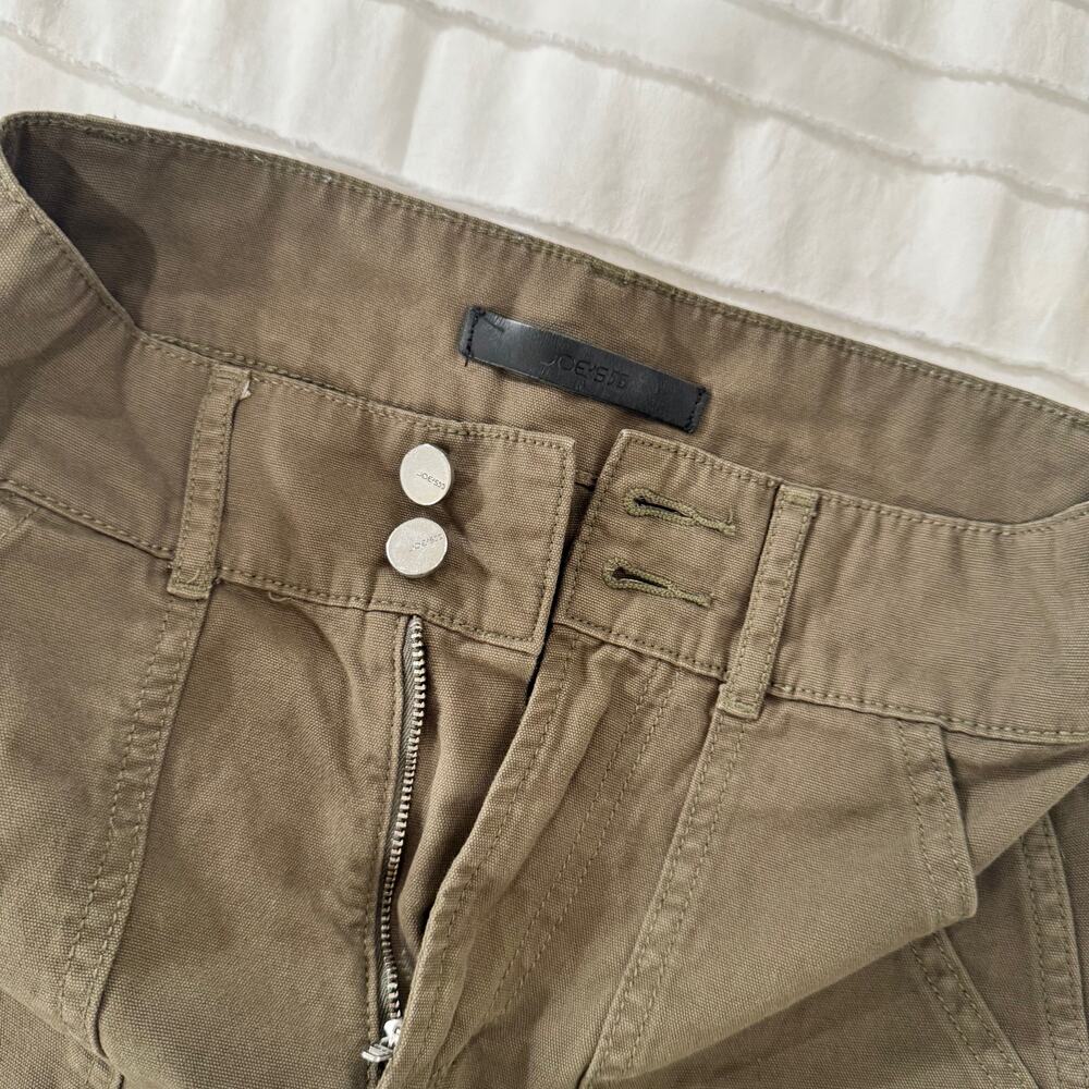 Joe’s Jeans Blake High Rise Crop Pants Olive Green Women’s 25 Utility Gorpcore - Picture 9 of 16